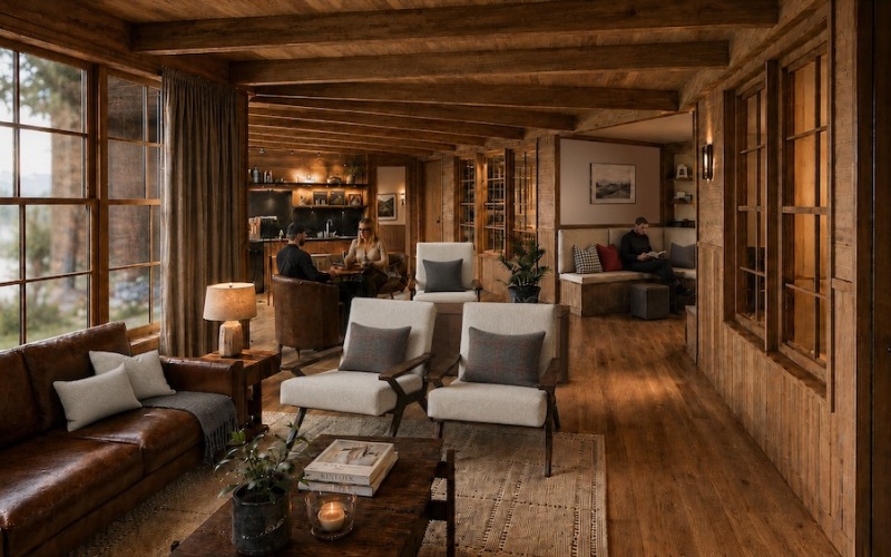 large lounge area