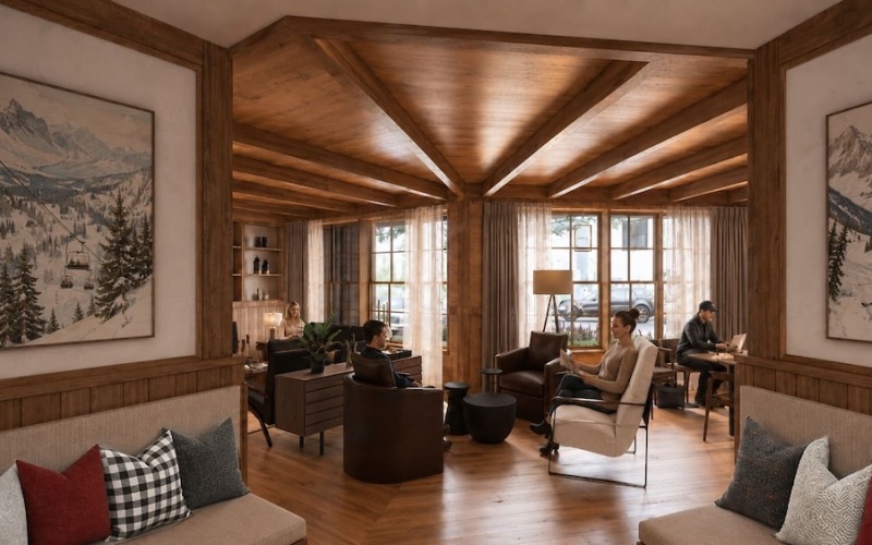 large lounge area
